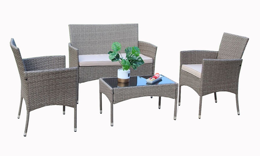 Image 15: Eton Rattan-Effect Furniture Set