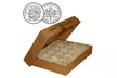 Direct-Fit Airtight Coin Capsule Holders with Box (50-Count) - Second Medium