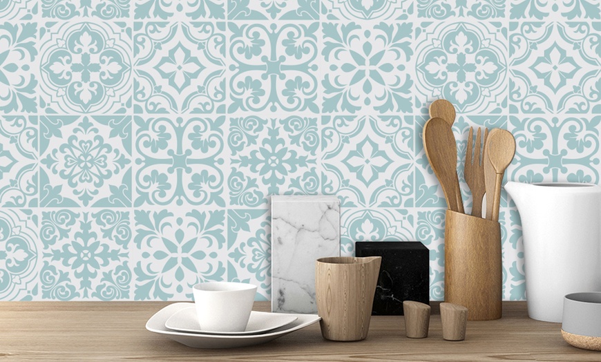 Up To 29% Off Self-Adhesive Tile Stickers | Groupon