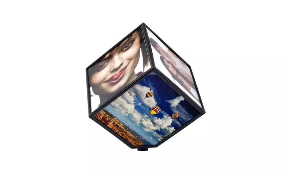 Revolving Photo Cube - Primary Image