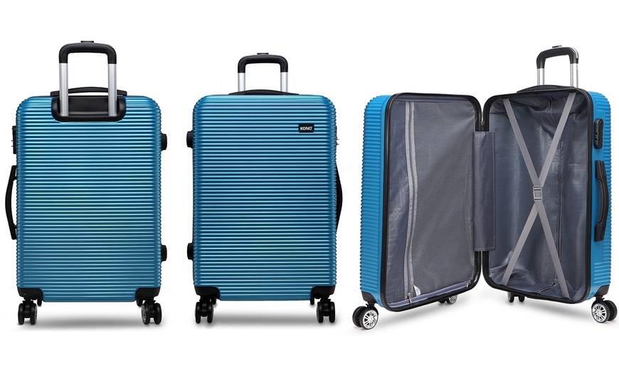 Image 11: Kono Luggage Suitcases 