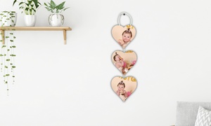 Personalised Hanging Heart Panels