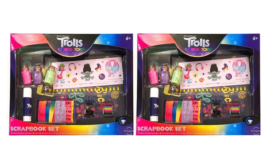 Image 2: Trolls World Tour Scrapbook Set