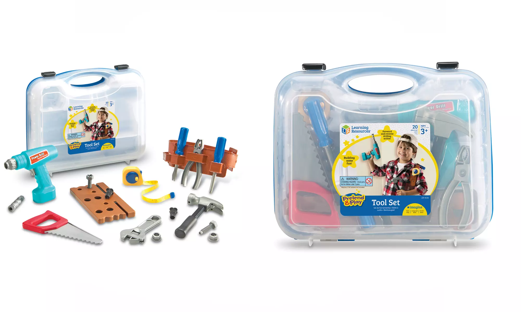 Learning Resources Pretend & Play Construction Tools - Primary Image