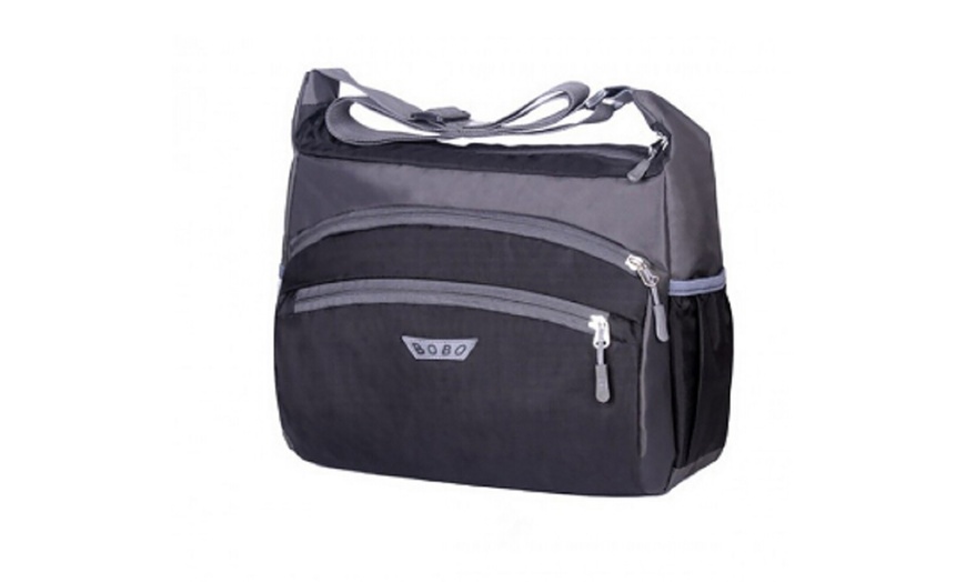 Image 3: Multi-Compartment Messenger Bag