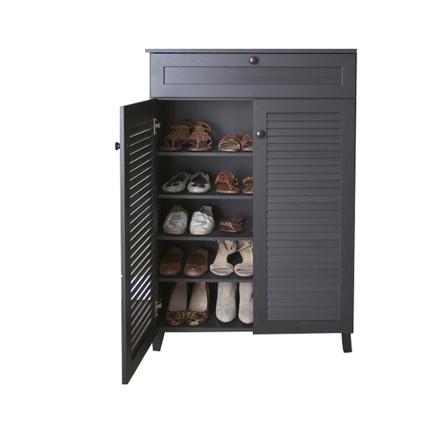 Up To 64 Off On Baxton Studio Shoe Cabinet Groupon Goods