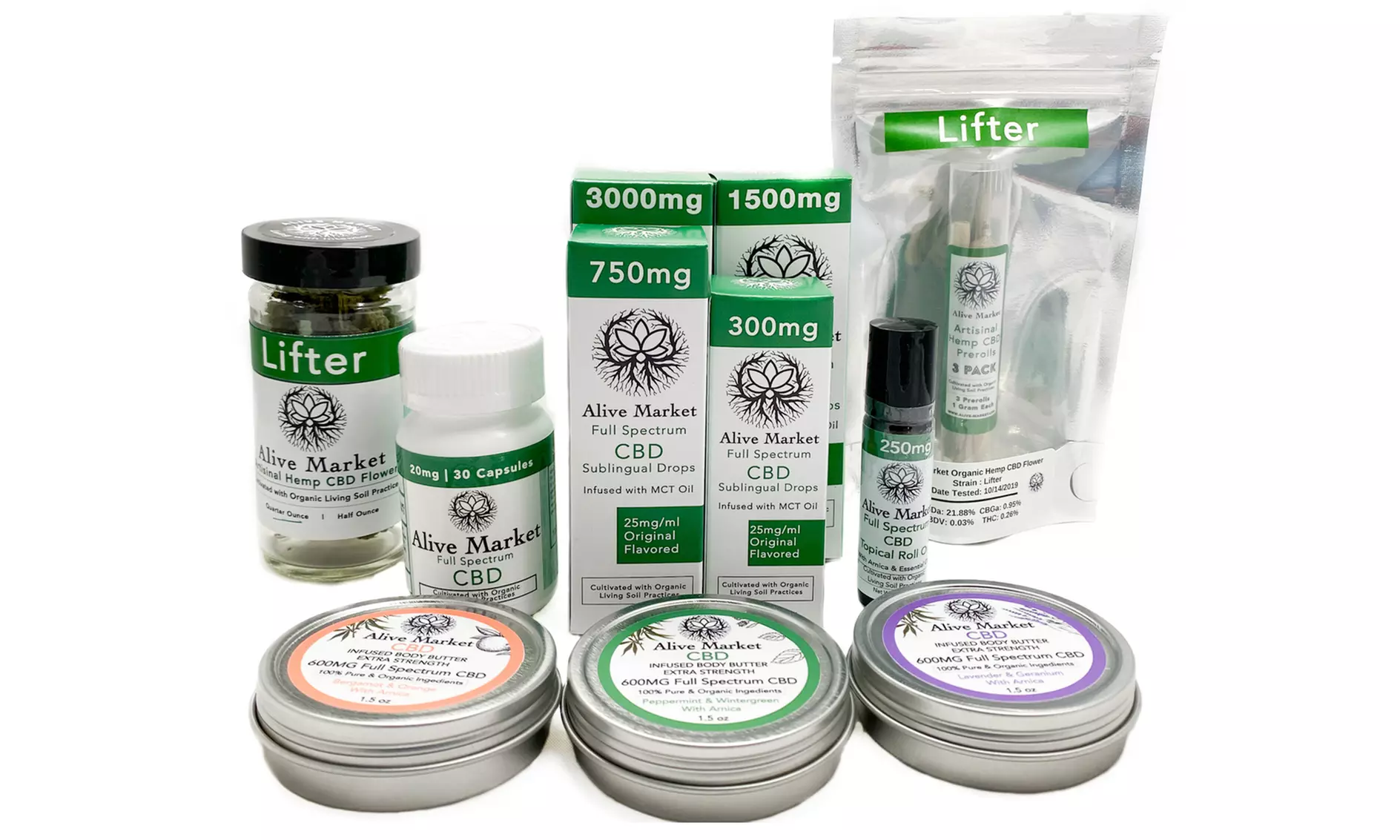 $25 for $40 Products from Alive Market - Primary Image