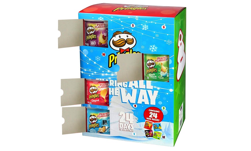 Image 8: 12- or 24-Day Pringles Advent Calendar