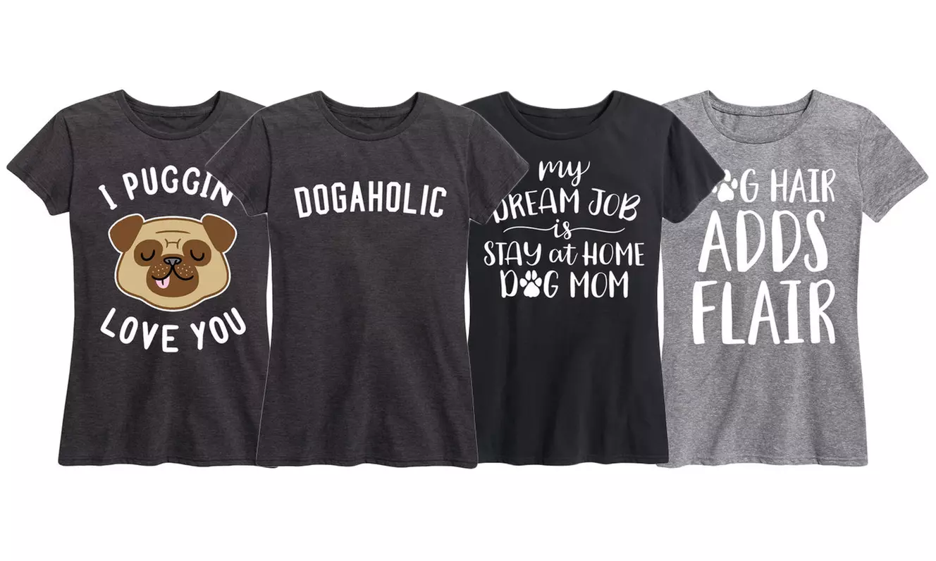 Women's National Dog Day Tees - Primary Image