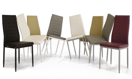 Set di 4 sedie Cribel Diva disponibili in diversi colori