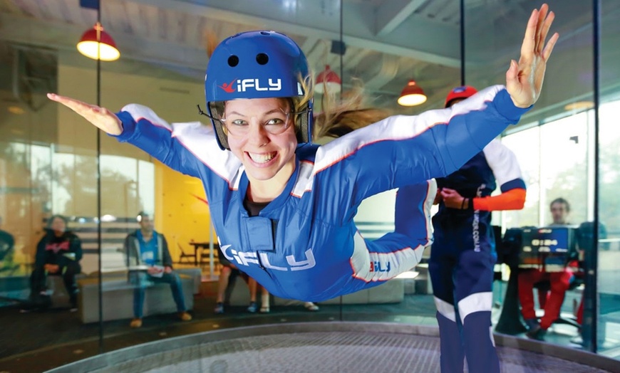 Image 1: Indoor Skydiving: 2 Flights for One or Two; Multiple UK Locations