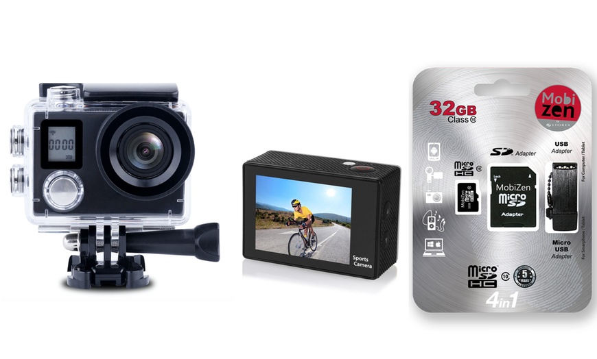 Image 10: Ultra HD 4K WiFi Action Camera