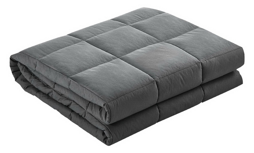 Cotton Weighted Gravity Blanket | Groupon