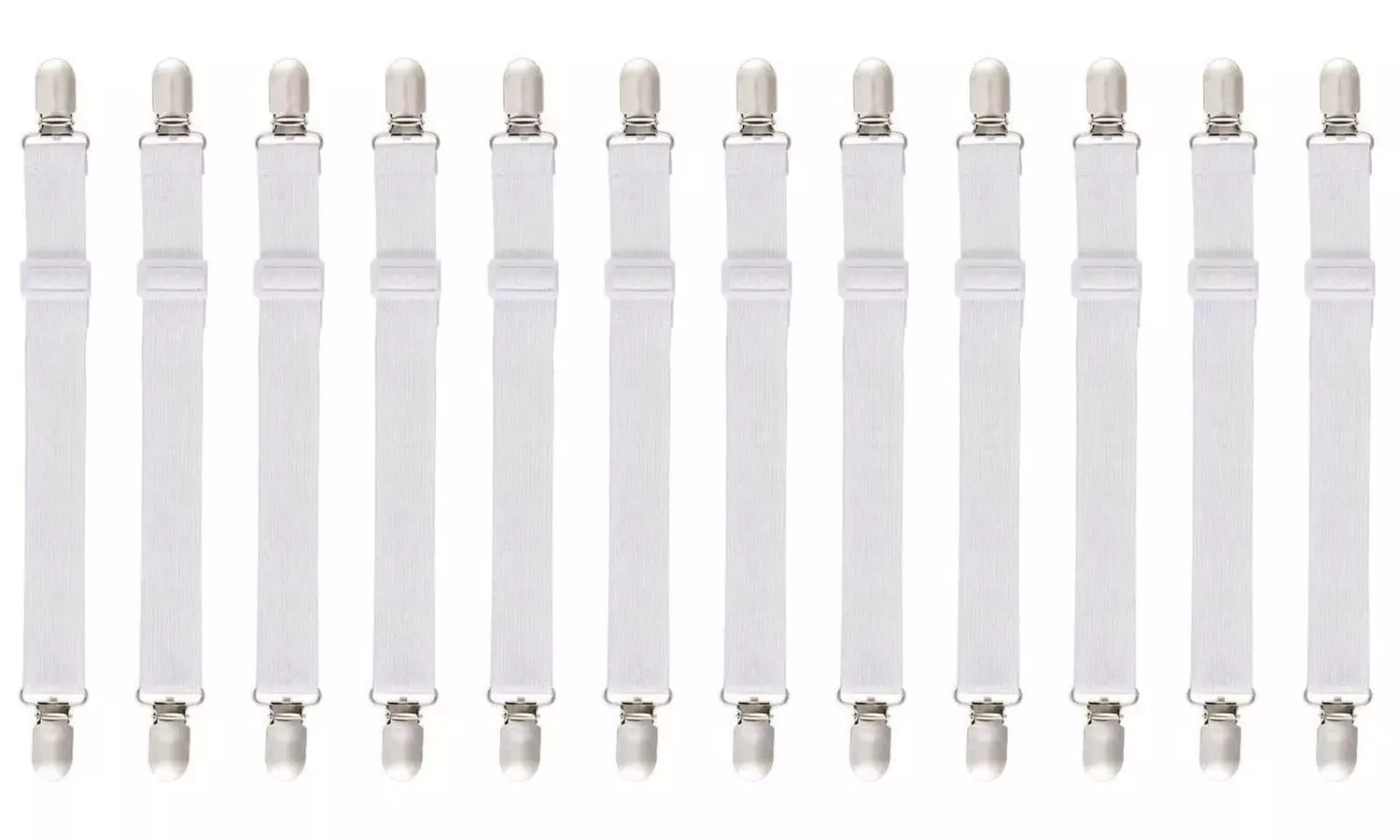 4, 8 ou 12 pinces pour draps de lit