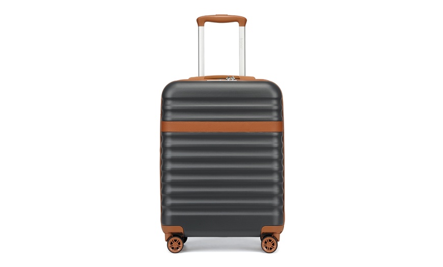 Image 15: Lightweight Hard Shell ABS+PC Suitcase with TSA Lock 