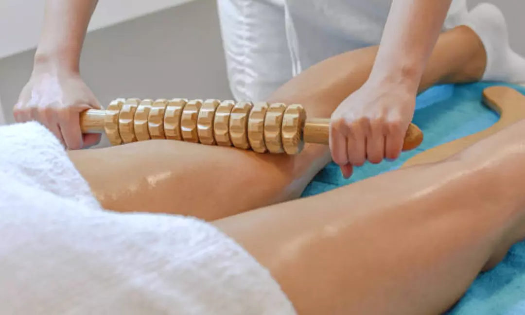 Sesión de maderoterapia con Eraesthetic