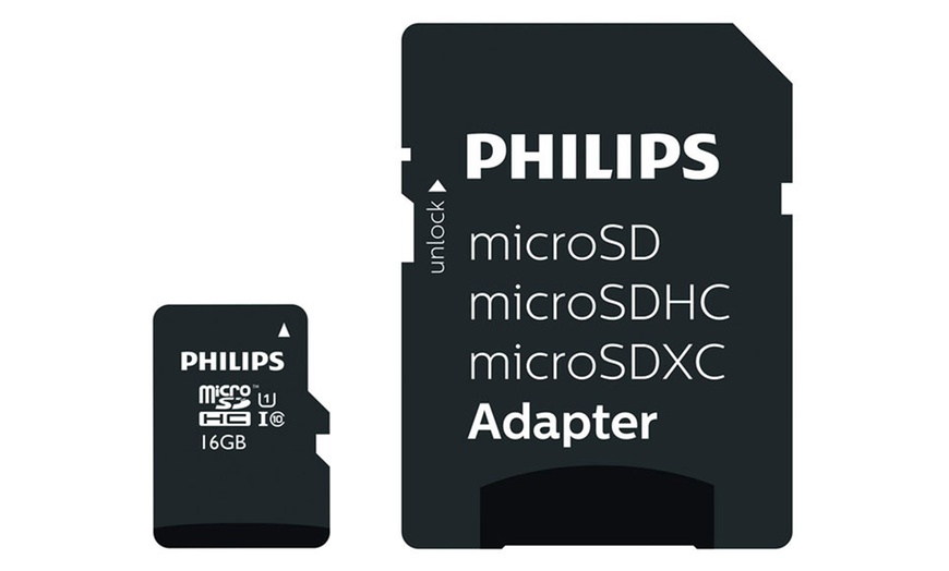 Image 7: Philips Micro SDHC Memory Card