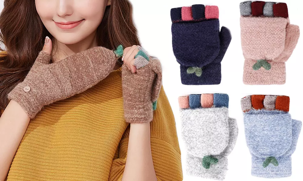 1 ou 2 paires de moufles-mitaines Flora - Primary Image