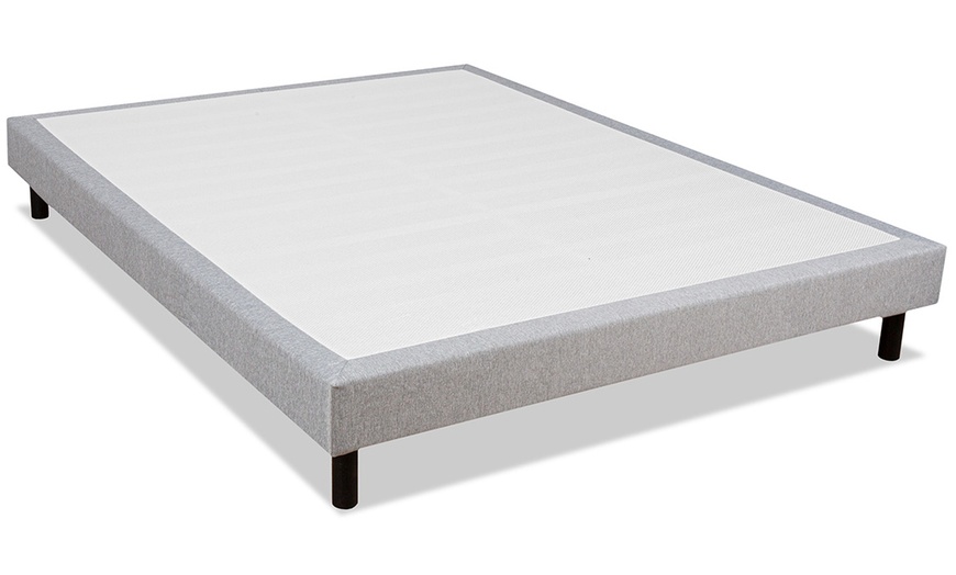 Image 2: Sommier tapissier Clémence, avec surface anti-dérapante