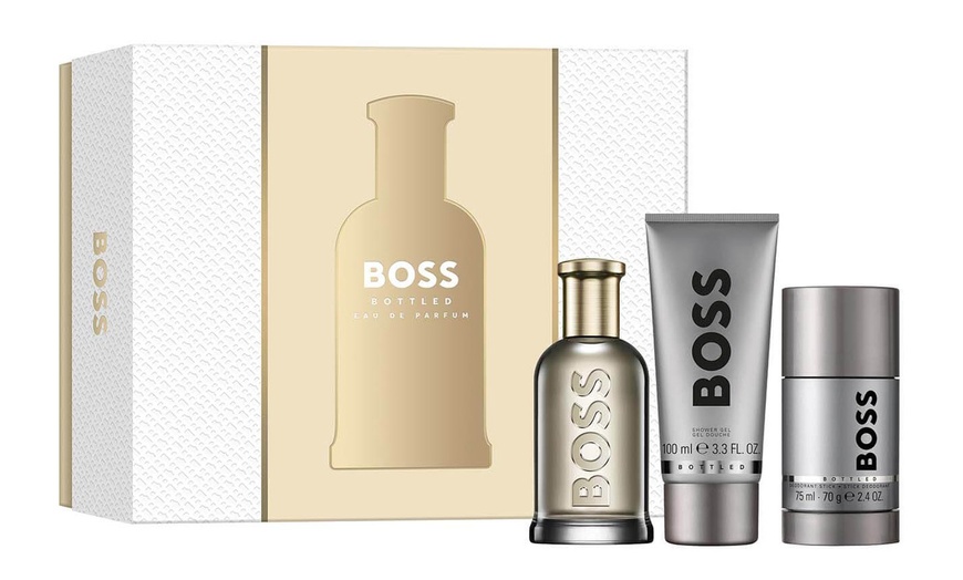 Image 1: Hugo Boss Bottled EDP, Shower Gel, and Deodorant Stick Gift Set