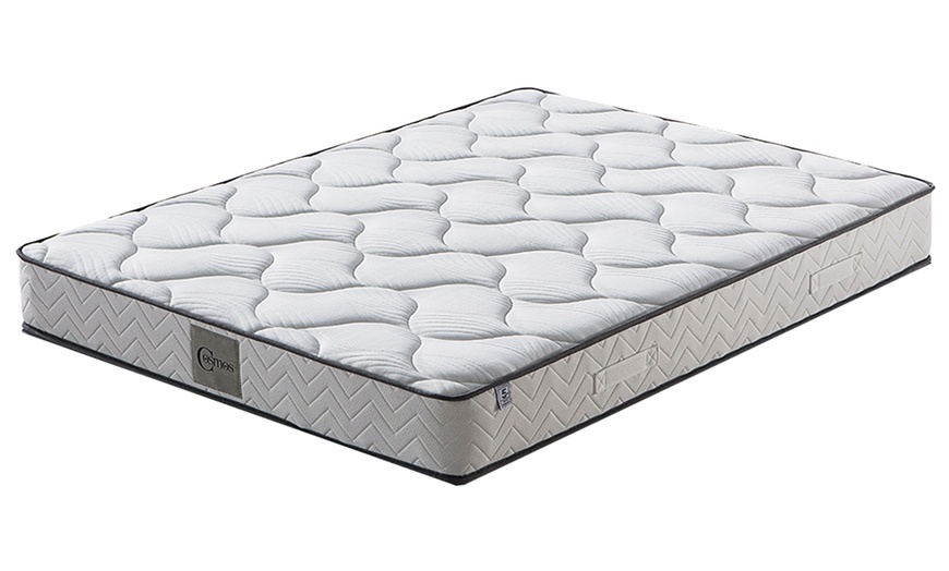 Image 3: Lit coffre Florence tissu, matelas ''Cosmos'' en option