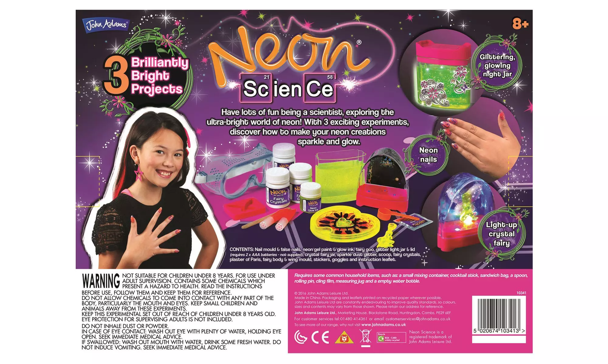 Kit scientifique d'expériences fabrication de Néons - Second Medium