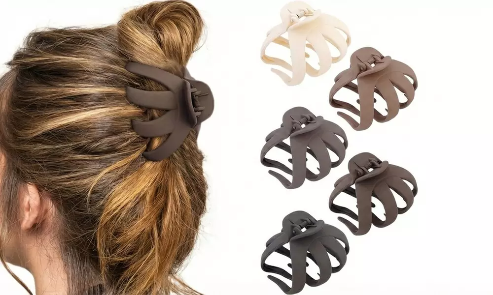 Octopus Claw Hair Clip for Back Buns and Updos