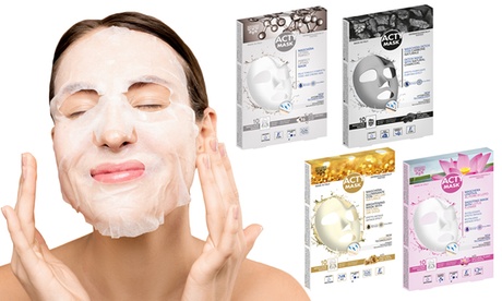 Kit da 10 maschere Acty Mask, disponibili in varie tipologie