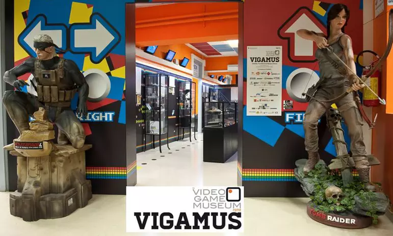 Vigamus, fino a 4 ingressi al più grande museo del videogioco italiano a Roma (sconto fino a 50%) - Primary Image
