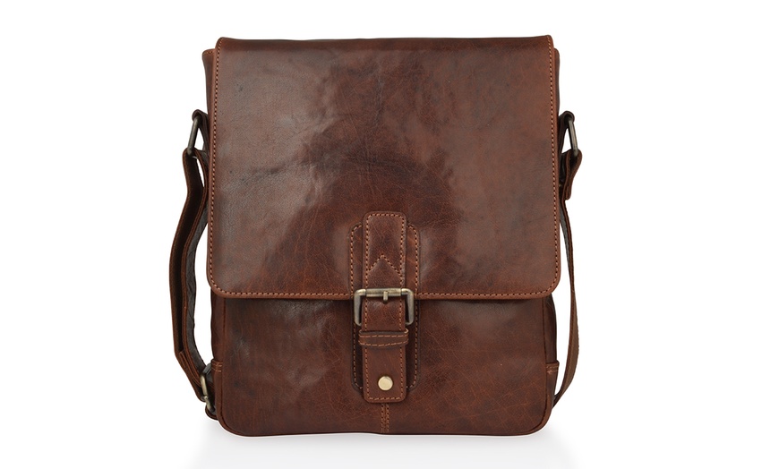 Image 41: Woodland Leathers Men's Bag