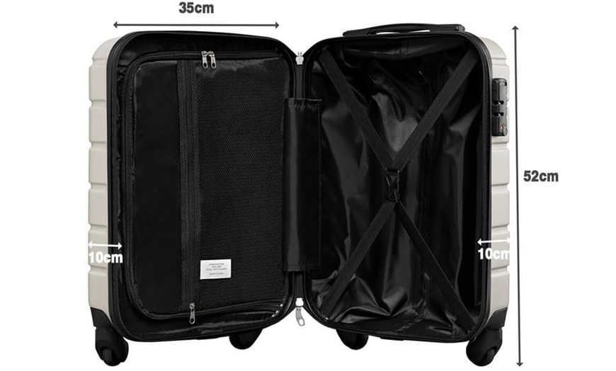 Image 7: Small Suitcase Cabin Carry-On Hand Luggage