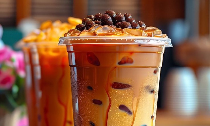 Image 26: Fresh Sushi with traditional Bubble tea Await You at Boba Tigers