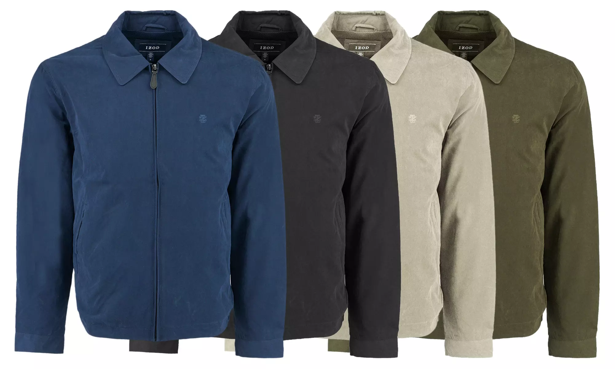 IZOD Golf Men's Microfiber Golf Jacket (S-2XL) - Primary Image