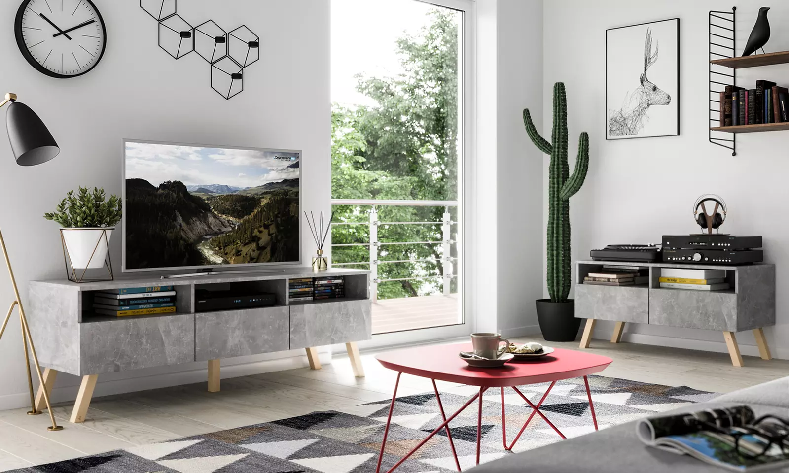 Meuble TV Astra 100 ou 150 cm - Primary Image