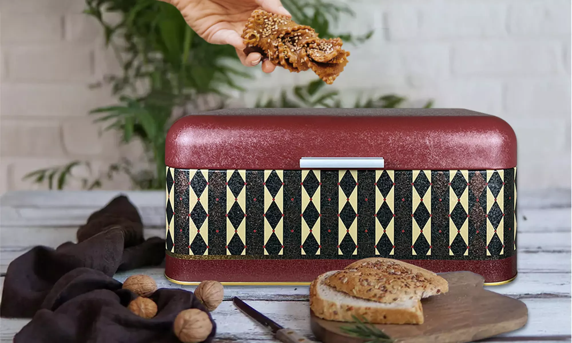 4er-Set Küchen-Aufbewahrungsdosen