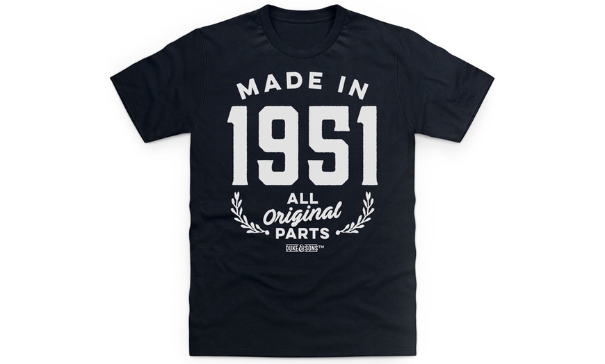 Image 9: Built in the 50s Cotton T-Shirt