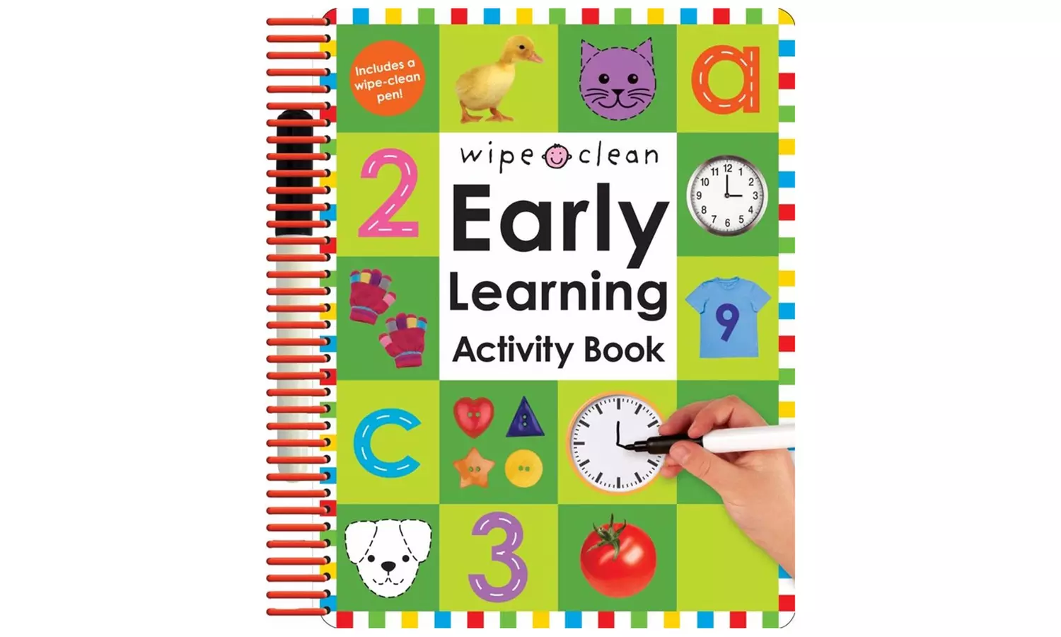 Wipe Clean Early Learning Activity Book - Primary Image