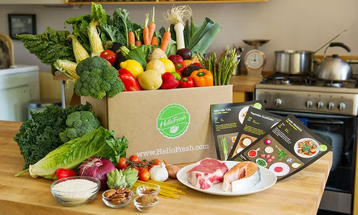 Delivery of Three Classic or Vegetarian Cook-at-Home Meals for Two from HelloFresh (Up to 71% Off) - Primary Image
