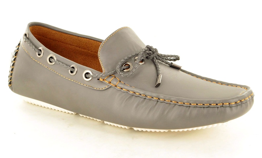 Image 36: Men's Lace-Up Loafers