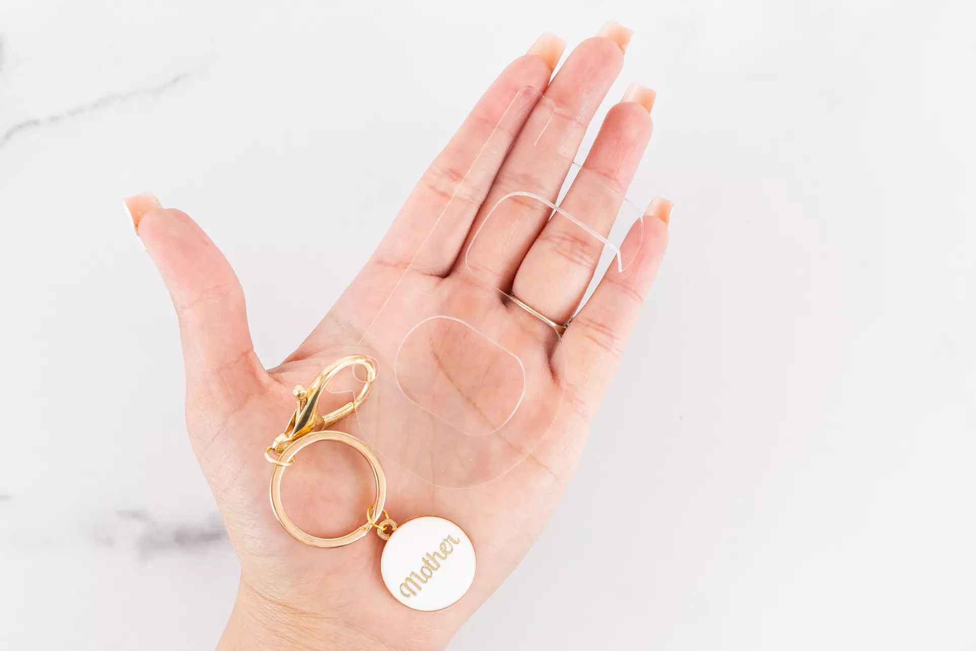 Personalized Monogram No-Touch Door-Handle Openers from VioletFox (Up to 53% Off). Four Options Available. - Second Medium