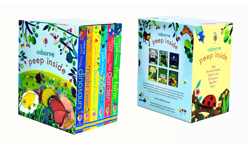 Image 2: Usborne Peep Inside 6-Book Set