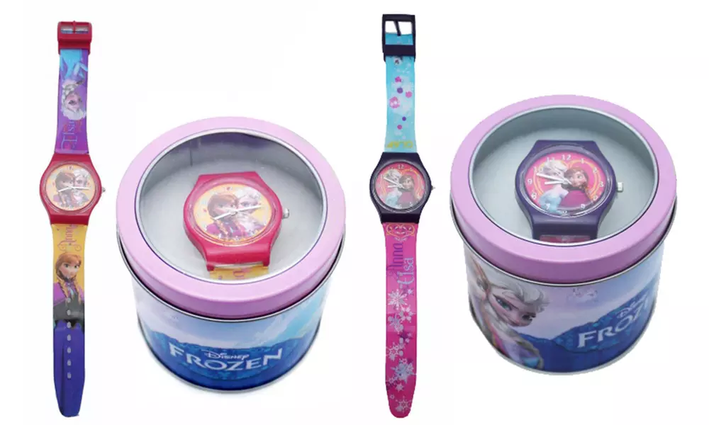 Montre Boite cadeau Peppa Pig et La Reine des Neiges à 7,99€ (46% de réduction) - Primary Image