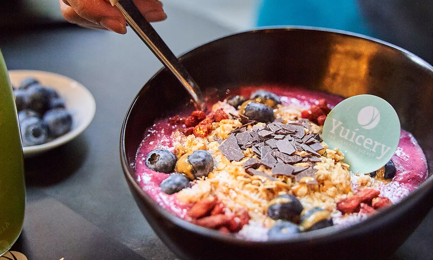 Sweet Bowl und Softgetränk