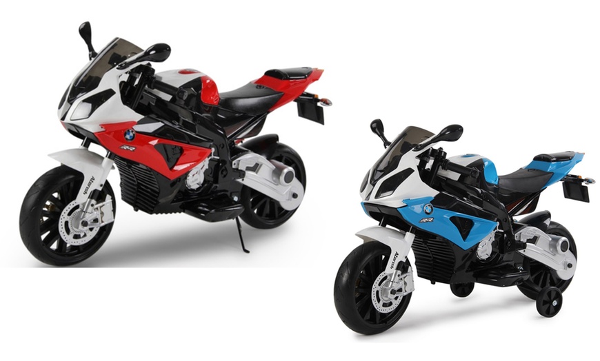 Image 1: Moto électrique BMW pour enfants