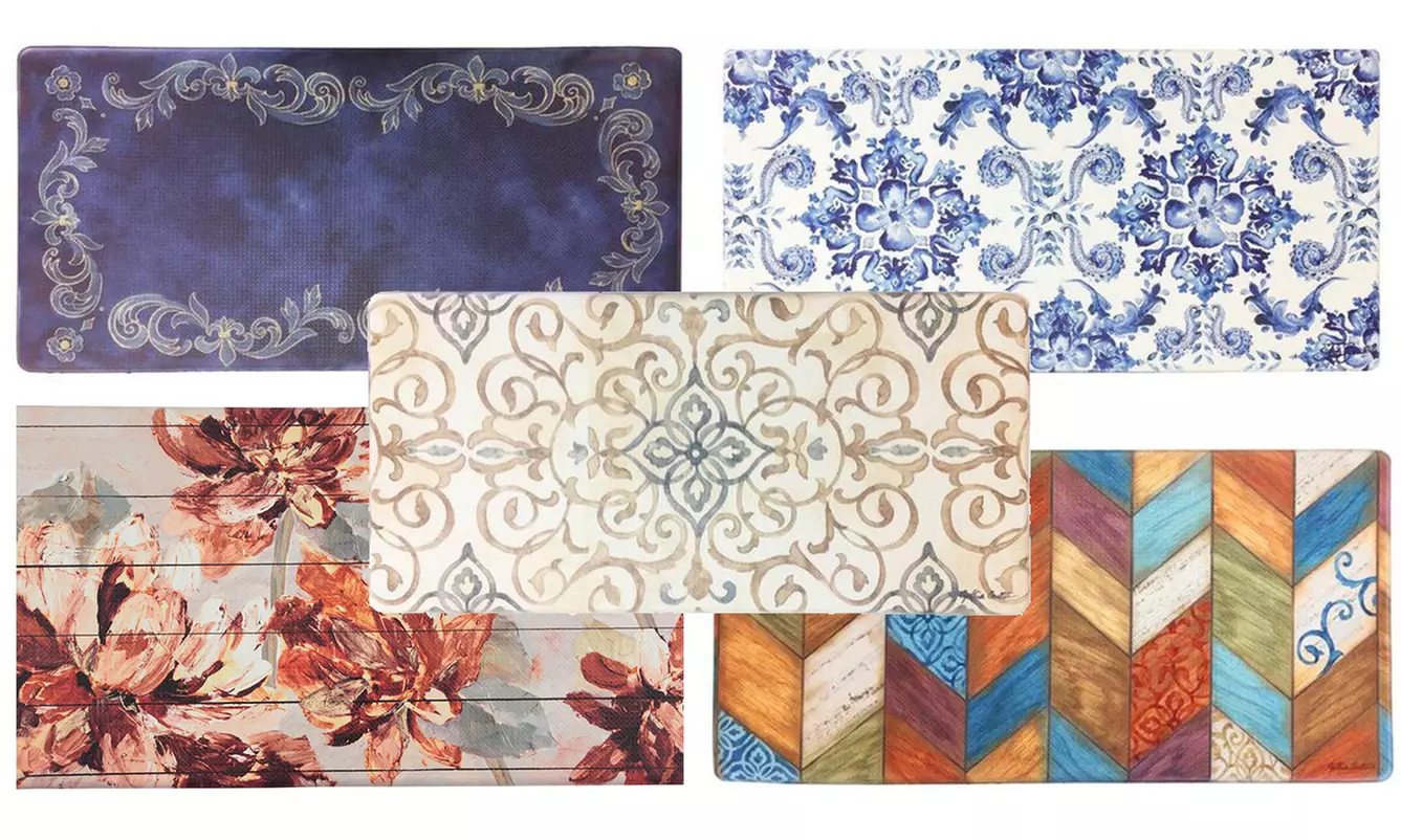 Oversized 20"x39" Anti-Fatigue Embossed Floor Mat - Primary Image