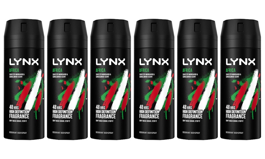 Image 2: Six-Pack of Lynx Men's Body Sprays