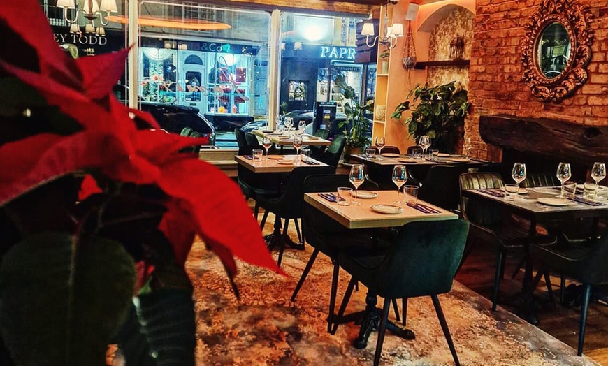 Image 7: Two-Course Meal with Glass of Wine/ Beer or Soft Drink for Up to Four