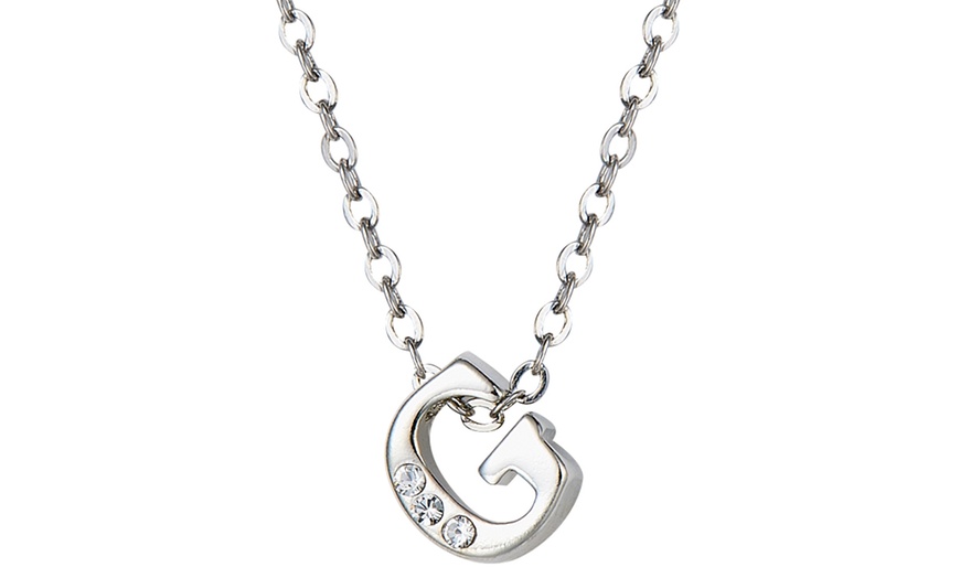 Image 27: Initial Letter Necklace 