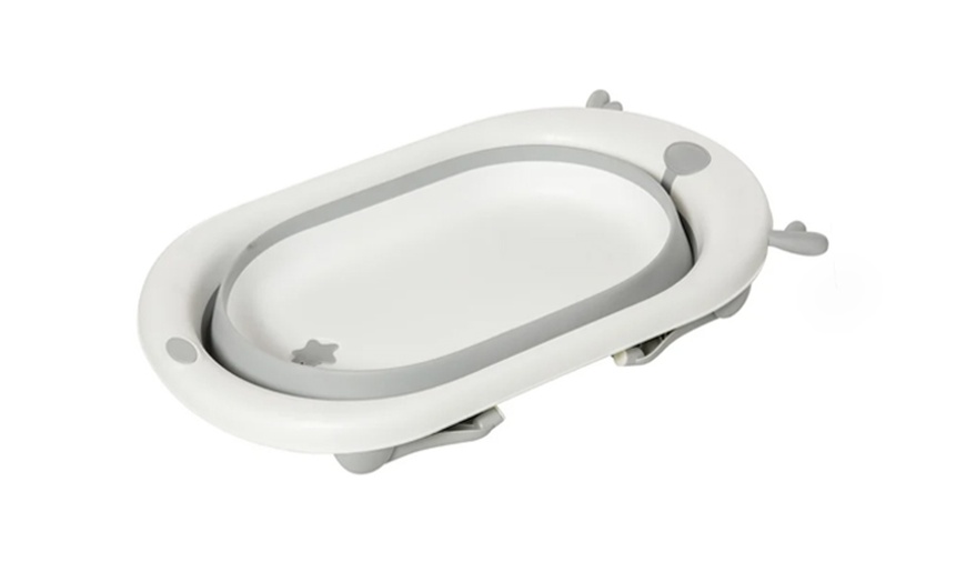 Image 3: HomCom Baby Bathtub