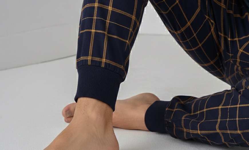 Image 21: Pigiama da uomo in cotone Navigare